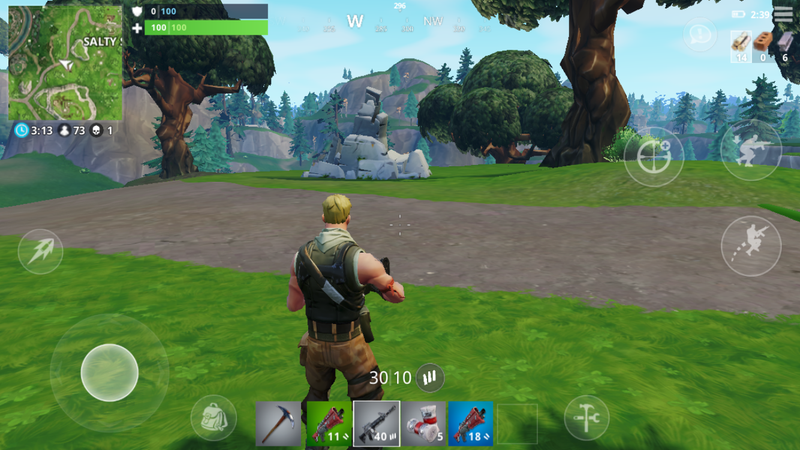 Illustration for article titled Fortnite On Mobile Is Tough, But It Works